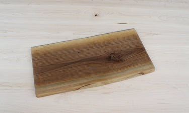 Ready to Ship Live Edge Walnut Charcuterie Serving Tray Slab 17